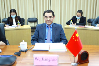 外交部部长助理吴江浩。网上图片