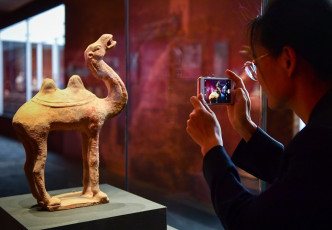 這批中國文物藝術品主要是源自甘肅、陝西、四川、山西、河南和江蘇等地的出土與傳世文物。新華社