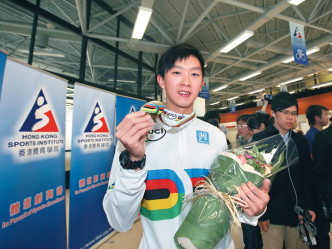 郭灏霆曾勇夺世界赛冠军。资料图片