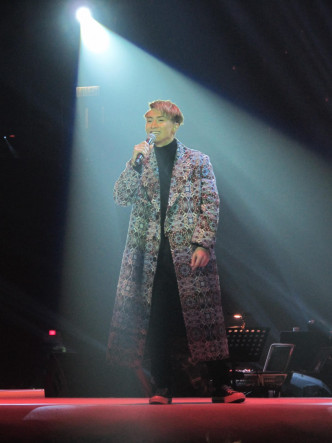 陳柏宇在九龍灣國際展貿中心舉行音樂會。