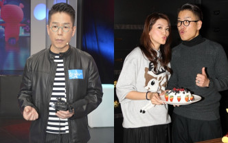 林晓峰现身为viutv节目《调查男女》担任主持，谈及康子妮时表示一定会支持她。