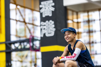李祉均喜欢在九龙湾启业邨篮球场比赛及训练。 公关图片