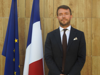 法国驻阿联大使夏泰尔。互联网图片