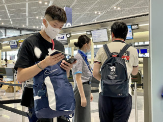 張家朗表示難捨東京奧運。 記者梁柏琛東京直擊