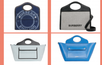 Burberry今季的Pocket Bag款式包括迷你版、折叠式款，以及采用夸张比例设计的信封型Pocket款式，迎合不同风格的女士配衬。