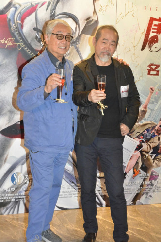 左起：Ken哥和華哥再為新戲合作。