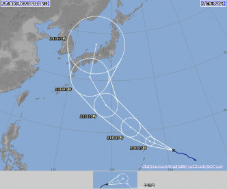 「西马仑」料直扑本州。日本气象厅