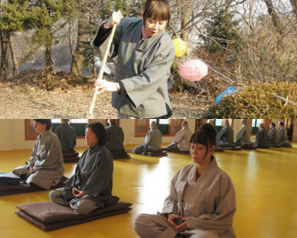 林燕妮重遊1999年她到訪過的韓國寺院。