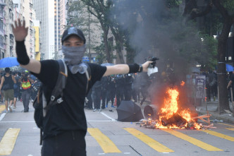 香港示威衝突持續近4個月。資料圖片