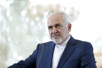 伊朗外長扎里夫。AP