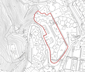 中西区旧山顶道23号帝景园第一座至第五座须封区强检。政府图片