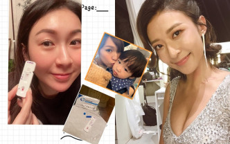 李君妍（右）的同居家姐初步確診新冠肺炎，一班《姊妹淘》拍檔都好擔心自己會中招。