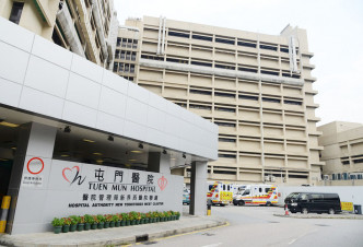 屯門醫院一名確診的69歲男病人離世。資料圖片