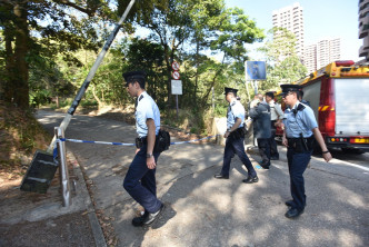 警方於現場調查