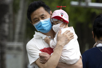 北京為民眾進行病毒檢測。AP圖片