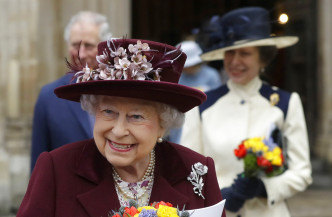 伊利莎白二世出席英联邦日。AP图片