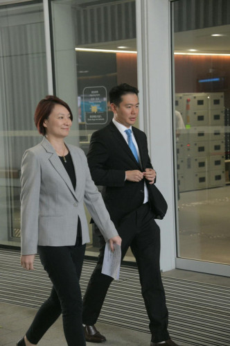 李慧琼(左)担心人权法通过后，令中美关系更紧张。