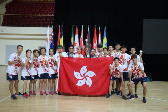 港隊世錦賽狂掃88面獎牌。中國香港跳繩總會fb圖片