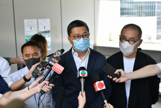 陳健民在庭外表示對上訴被駁回的結果感到失望。