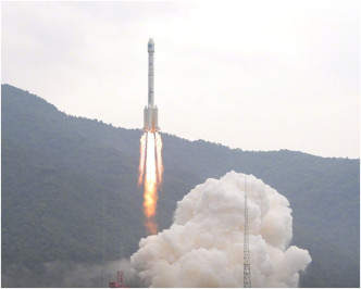 今晨在西昌衛星發射中心成功發兩枚顆北斗導航衛星。網圖
