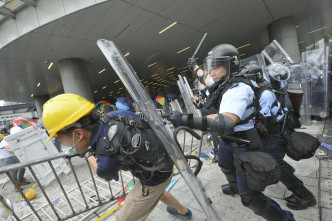 警方清場。資料圖片