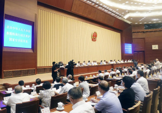 全國人大常委會表決通過港區維護國家安全法。新華社