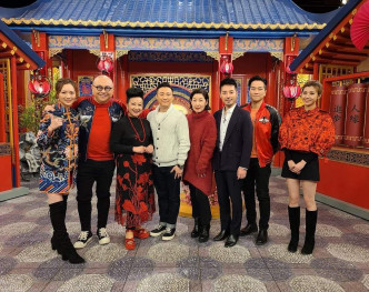陳家幫有份參與TVB賀歲節目《天天開運王》。