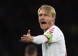 卡积亚亦是丹麦国家队队长。Reuters