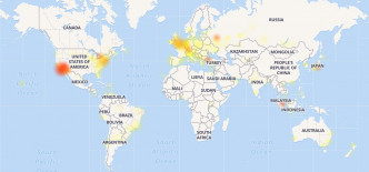 Instagram的故障地区广泛。网上图片