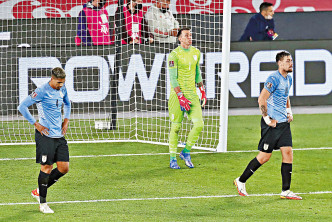 乌拉圭上仗世杯外作客净吞阿根廷三蛋，士气大受打击。