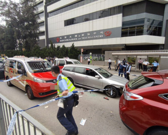 警沙田追截可疑车辆时开枪，一男子中枪受伤。