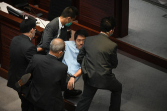 林郑月娥批评议员当日在会上的捣乱言行令人惨不忍睹。资料图片