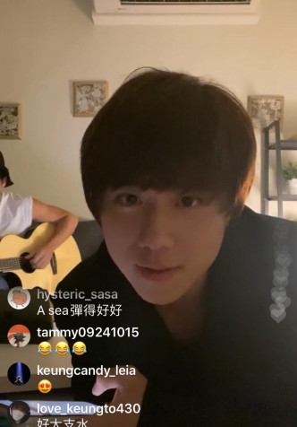 姜涛以「冬菇头」新Look开Live，报答歌迷支持。