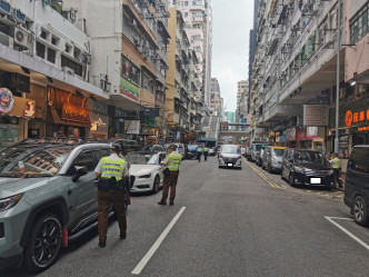西九龍總區交通日嚴打違泊交通違例行為。圖：警方提供