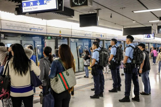 「鐵路應變隊」 今日起出更。香港警察facebook