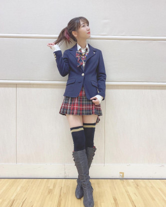 现年29岁的柏木由纪是AKB48中最年长的成员。