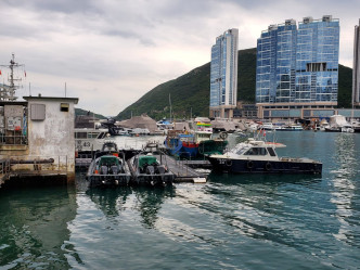 香港仔水警基地。 歐陽偉光攝