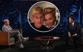 Ellen DeGeneres接受Jimmy Kimmel访问自爆食完安眠药及大麻饮品后揸车。