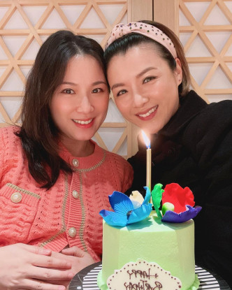 早前劉倩婷為Aimee慶祝生日。