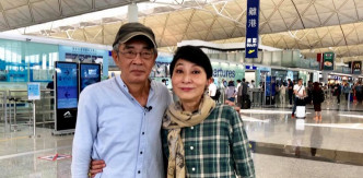 林榮基昨日離開香港前往台灣。毛孟靜Facebook圖片