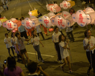 大坑舞火龙于9月12至14日，每晚8时15分开始。