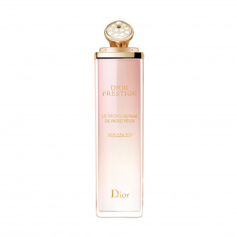 Dior玫瑰花蜜活養再生眼部精華/$1,500/20ml、$1,950/30ml,將格蘭玫瑰花及其果實的高濃度微量營養素傾注眼底,有助減淡細紋及提升緊緻彈性。