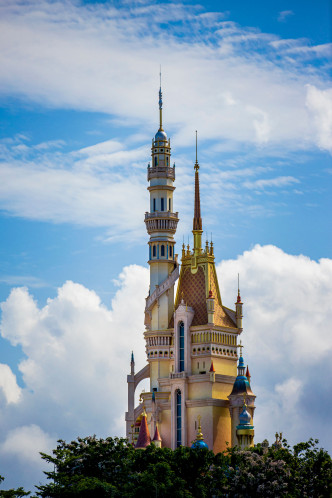 迪士尼城堡。香港迪士尼提供圖