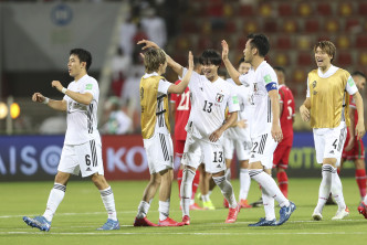 尚有四轮世杯外，日本仍然有望确保小组首两名直接出线。 AP