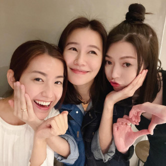 陳自瑤、黃翠如及連詩雅因拍攝劇集《那些我愛過的人》而成為好友。