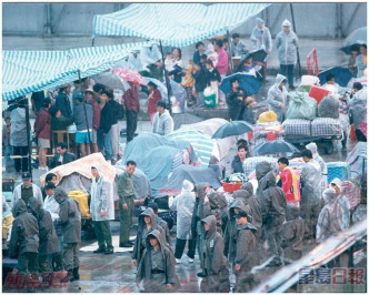 香港曾設有多個難民營，圖為沙田白石船民中心。資料圖片