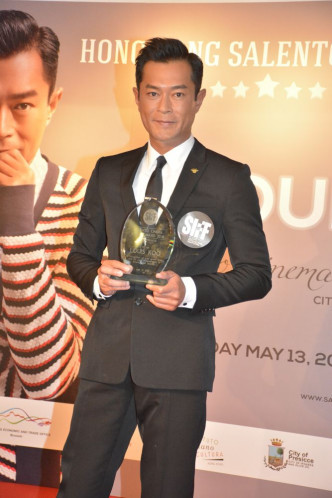 古天乐近年也屡获颁发奖项，他更投资电影事业。（资料图片）
