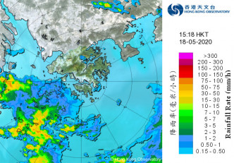 天文台雷達圖