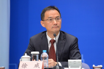 徐威为前上海市政府新闻发言人。网上图片