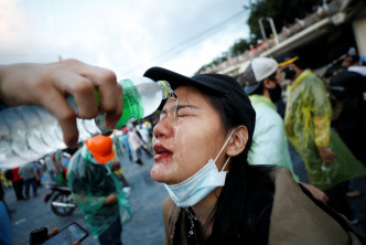 泰國爆發嚴重警民衝突。AP